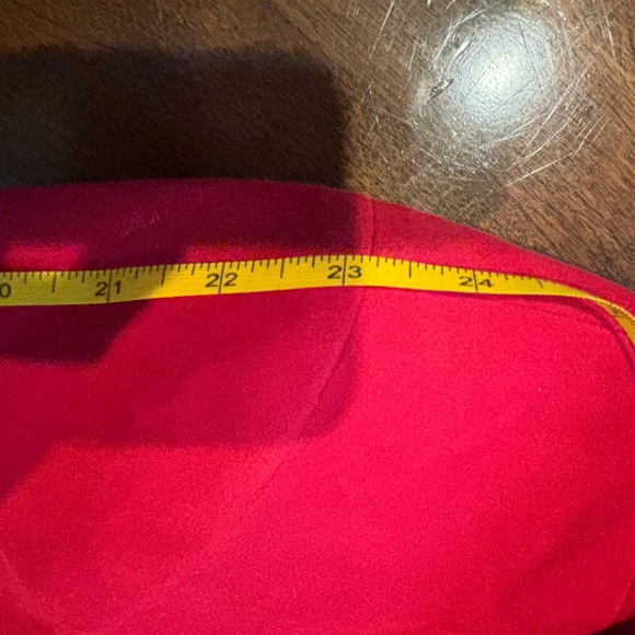 Conrad C Faux Suede Red Jacket - Picture 14 of 14